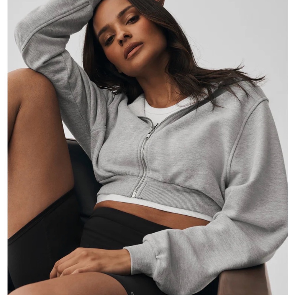 Alo Sweet Escape Zip Up Hoodie